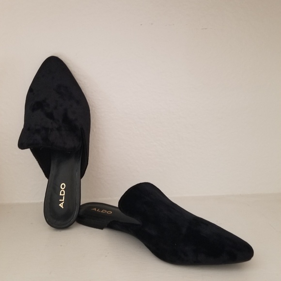 Aldo Shoes - Aldo Velvet Mules